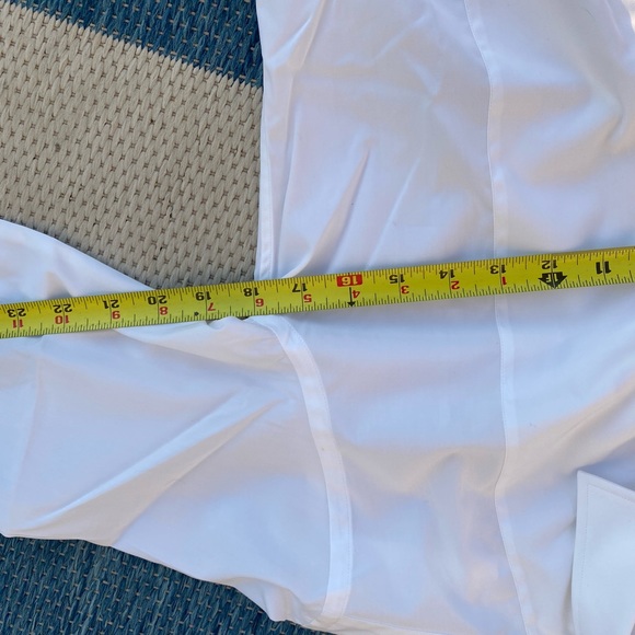 NWT Burberry Crisp White Button down Shirt! Size small - Picture 7 of 16